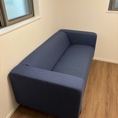 IKEA3人掛けソファ の画像