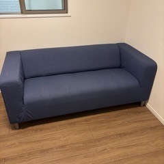 IKEA3人掛けソファ の画像