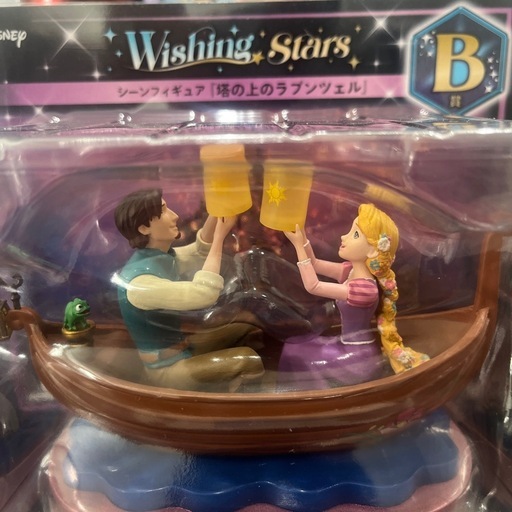 happyくじ　ディズニー　シーンフィギュア　塔の上のラプンツェル B賞 シーンフィギュア 塔の上のラプンツェル ハッピーくじ