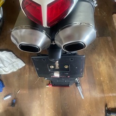 ドゥカティ848.8400キロた代の画像