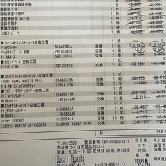 ドゥカティ848.8400キロた代の画像
