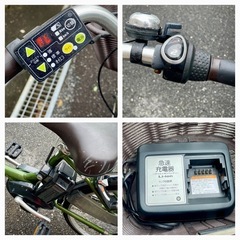 【お譲り先決定】電動アシスト自転車 YAMAHA PAS Natura グリーンの画像
