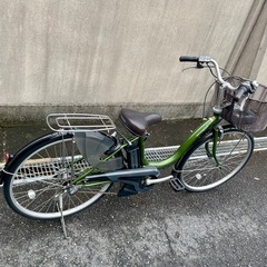 【お譲り先決定】電動アシスト自転車 YAMAHA PAS Natura グリーンの画像