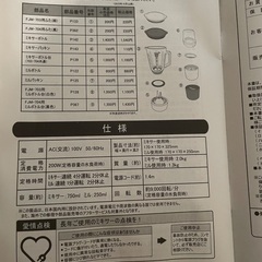 ジュースミキサーの画像