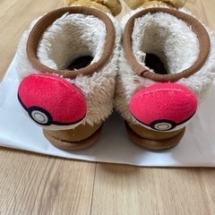 18センチ　ポケモン　ムートンブーツの画像