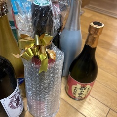 未開封　お酒　大量　ワイン　焼酎　シャンパンなどの画像