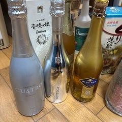 未開封　お酒　大量　ワイン　焼酎　シャンパンなどの画像