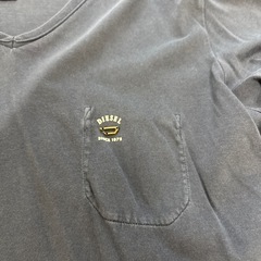 DIESEL Vネック Tシャツ ポケット付きの画像