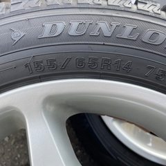 155/65R14 スタッドレス　4本セット　軽自動車　冬タイヤの画像