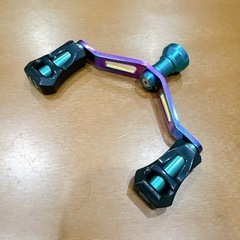 リール用　カスタムハンドル エメラルダスの画像