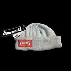 THRASHER ニット帽の画像