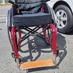 車椅子 新品同様ですの画像