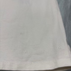 A.P.C. ホワイト Tシャツ Sの画像