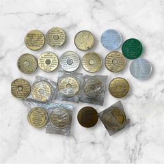 【激レア】AA アルコホーリクス・アノニマス 断酒禁酒1〜10年目　記念メダルの画像