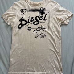 Diesel グラフィックプリント Tシャツ アイボリーの画像