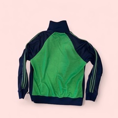 adidas 70s フランス VENTEX社製 ジャージ グリーン　ビンテージの画像