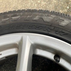 【ピレリ スタッドレスタイヤ＋エスティマ純正ホイール 215/55R17／4本セット】の画像