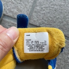adidas 子供靴　14.5㎝の画像
