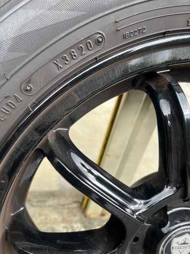 【ダンロップ スタッドレスタイヤ＋ホイール 185/55R15／4本セット】