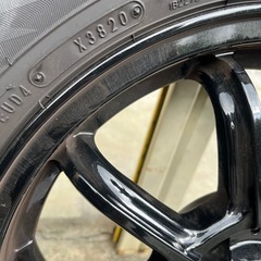 【ダンロップ スタッドレスタイヤ＋ホイール 185/55R15／4本セット】の画像