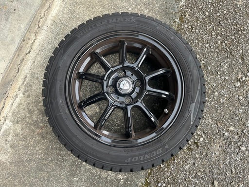 【ダンロップ スタッドレスタイヤ＋ホイール 185/55R15／4本セット】