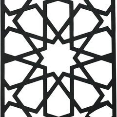 フラットバーナー プレート 五徳 鉄板 IGT規格 七輪 アウトドア キャンプ 鉄板 天板 鍋敷き 焚き火台 ガスコンロ (ペンタグラム)の画像