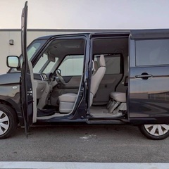 月々9千円〜分割払い可❗️ 車検2年付き！【名義変更代込み】大人気☆スズキ スペーシア☆Bluetoothナビ付き☆走行中DVD見れます☆ETC付き☆電動スライドドア☆ドラレコ☆スマートキー☆フルオートエアコン☆そのまま乗って帰れます‼️の画像