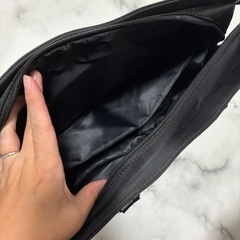 ビジネスバッグ　黒の画像