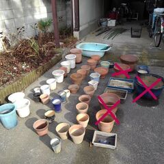 植木鉢　支柱　その他(中古)　１点10円の画像