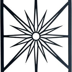 フラットバーナー プレート 五徳 鉄板 IGT規格 七輪 アウトドア キャンプ 鉄板 天板 鍋敷き 焚き火台 ガスコンロ (ポラリス)の画像