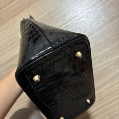 黒　ビジュー　ミニバッグの画像