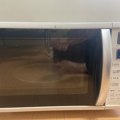 SHARP 電子レンジ　動作確認済　無料の画像