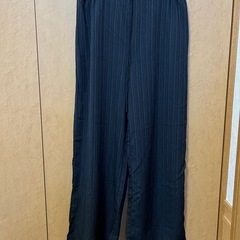 ブラック　パンツスーツセット　新品未使用の画像