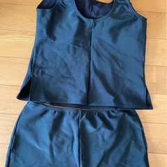 美品スイムウェア黒　セパレートLの画像