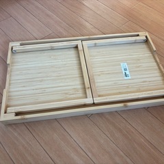 IKEA RESGODSベッドトレイ 竹の画像