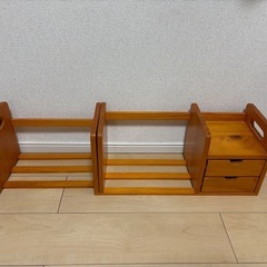 デスク上置収納の画像