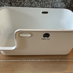 大型の猫用トイレの画像