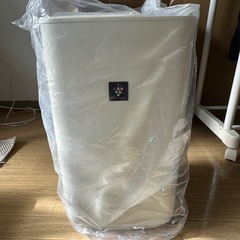 シャープ 加湿器 ハイブリッド式 プラズマ
クラスター7000 HV-P55-W（ホワイト）の画像