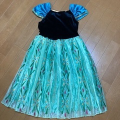 【アナと雪の女王  アナ】ハロウィン用ドレス size140の画像
