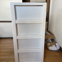 【300円】収納ケース（4段）の画像