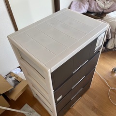【300円】収納ケース（4段）の画像