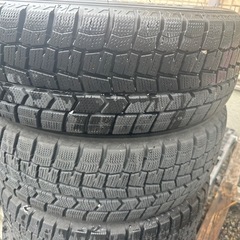 【格安】2022年製 DUNLOP スタッドレス 4本セット コンパクトカーサイズの画像