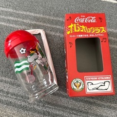 【希少】コカ・コーラ × 読売ヴェルディ 北澤豪 オレ♪オレ♪グラス の画像