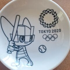 東京オリンピック記念ミニプレート新品の画像