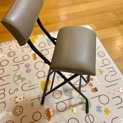ニトリ　ハイチェア シャム(MO)　モカの画像