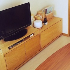 無印良品　テレビ台　おもちゃ台の画像
