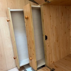 木目　クローゼット　箪笥　タンス　　の画像