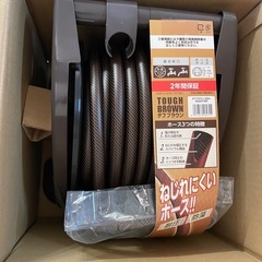 【新品未使用】タカギ　ホースリール　20m ブラウンの画像