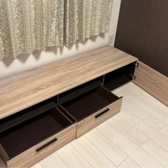 ※訳あり※テレビボード　TV台　ローボード　180㎝の画像