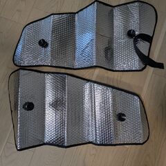 【新品】車のカバー、窓日除け4点の画像